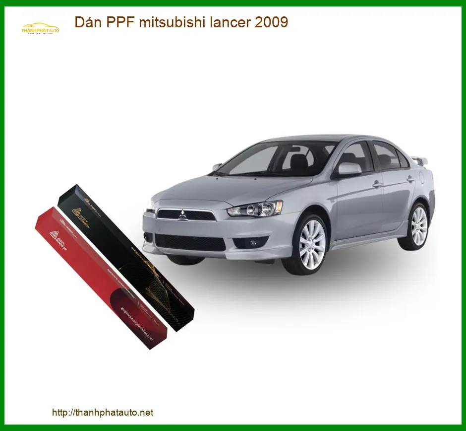 Dán PPF Mitsubishi Lancer 2009 - Trung Tâm Thi Công Chính Hãng TPHCM