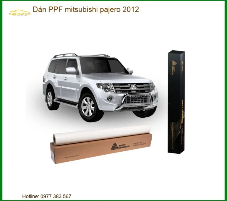 Dán PPF Chống Trầy Mitsubishi Pajero 2012 - Địa Chỉ Lắp Đặt Uy Tín TPHCM