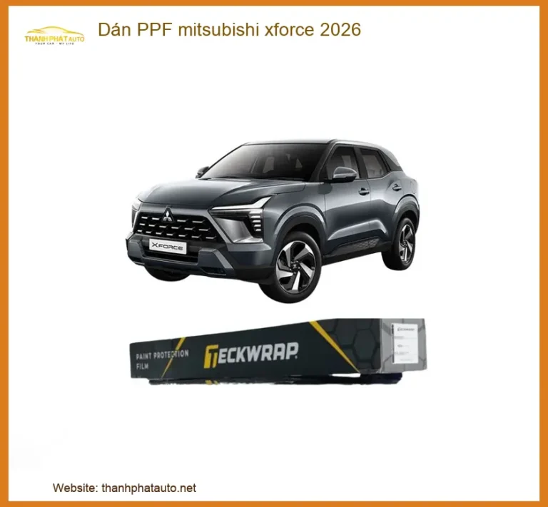 Dán PPF Mitsubishi Xforce - Đơn Vị Thi Công Cao Cấp Uy Tín TPHCM