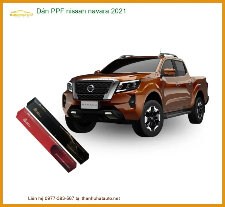 Dán Phim PPF Bảo Vệ Sơn Nissan Navara 2021 - Trung Tâm Lắp Đặt Uy Tín Tại TPHCM