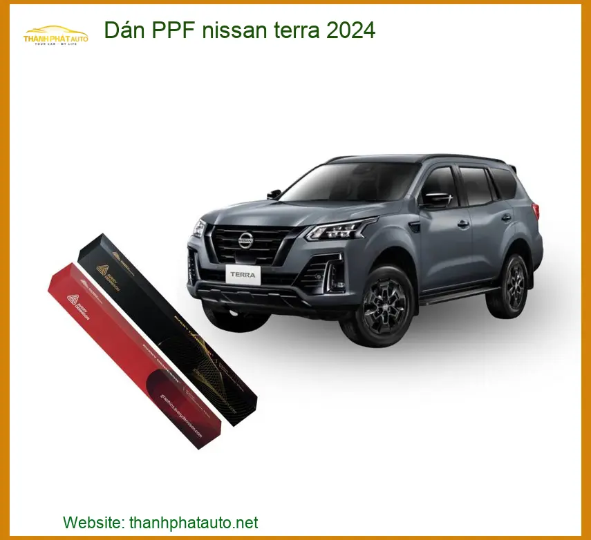 Dán PPF Nissan Terra 2024 - Địa Chỉ Thi Công Chính Hãng TPHCM