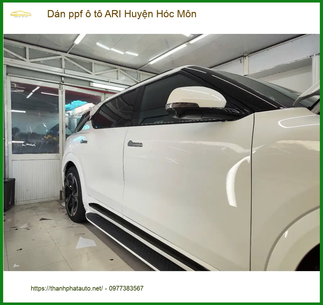 Địa Chỉ Dán PPF Ô Tô ppf ô tô ARI Huyện Hóc Môn - Thi Công Chuyên Nghiệp