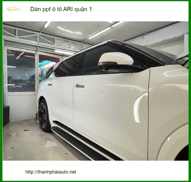 Trung Tâm Thi Công Dán PPF Ô Tô ppf ô tô ARI quận 1 - Thi Công Chuyên Nghiệp