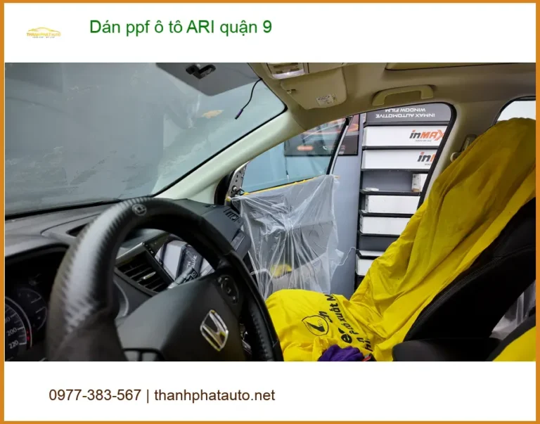 Nơi Dán PPF Ô Tô ppf ô tô ARI quận 9 - Thi Công Chuyên Nghiệp