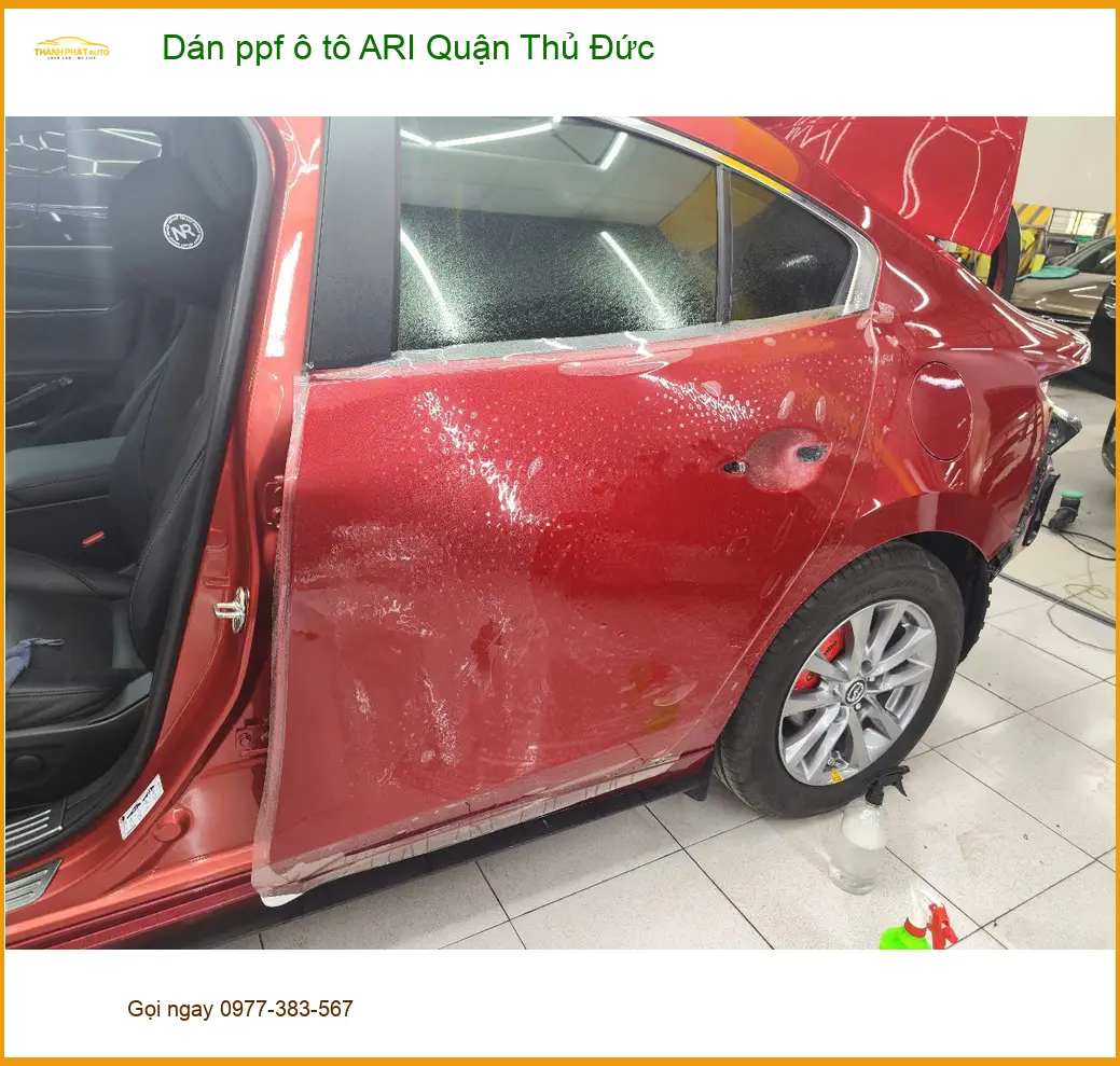 Địa Chỉ Dán PPF Ô Tô ppf ô tô ARI Quận Thủ Đức - Thi Công Chuyên Nghiệp ảnh thực tế 2