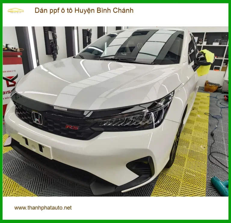 Trung Tâm Dán PPF Ô Tô Tại Huyện Bình Chánh - Thi Công Chuyên Nghiệp