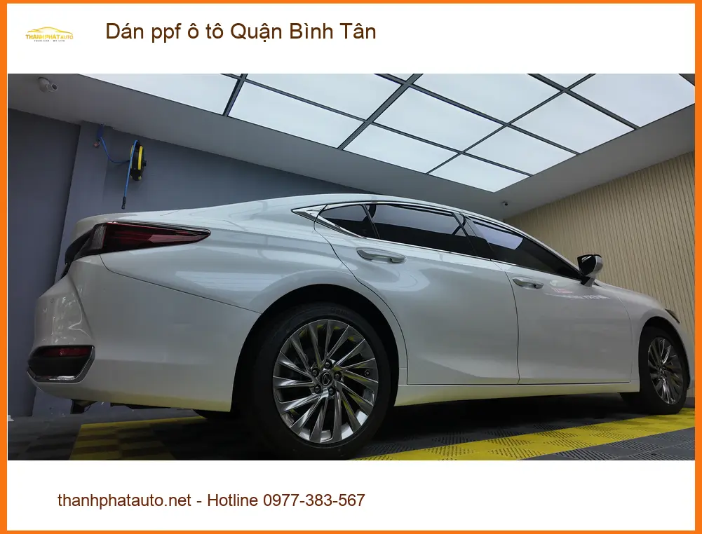 Trung Tâm Dán PPF Ô Tô ppf ô tô Quận Bình Tân - Lắp Đặt Uy Tín TPHCM ảnh thực tế 2