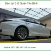 Trung Tâm Dán PPF Ô Tô Chống Xước Tại Quận Tân Bình - Thi Công Chuyên Nghiệp