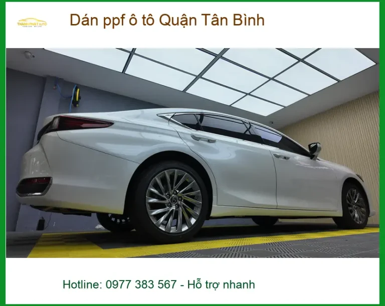 Trung Tâm Dán PPF Ô Tô Chống Xước Tại Quận Tân Bình - Thi Công Chuyên Nghiệp