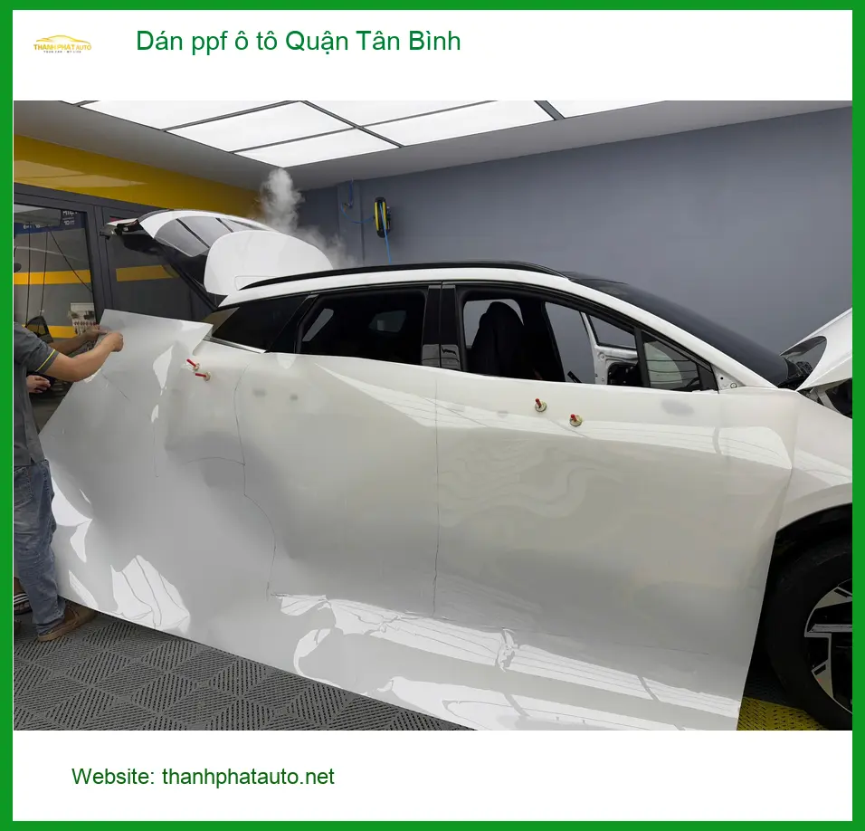 Trung Tâm Dán PPF Ô Tô Chống Xước Tại Quận Tân Bình - Thi Công Chuyên Nghiệp ảnh thực tế 2