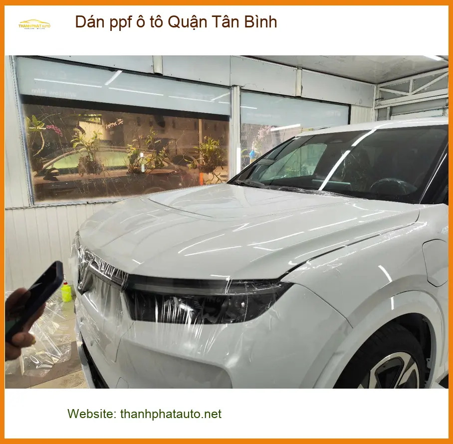 Trung Tâm Dán PPF Ô Tô Chống Xước Tại Quận Tân Bình - Thi Công Chuyên Nghiệp ảnh thực tế 3