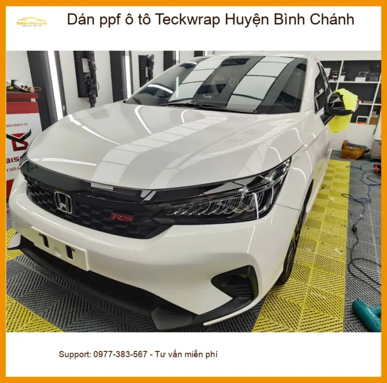 Dịch Vụ Dán PPF Ô Tô ppf ô tô Teckwrap Huyện Bình Chánh - Thi Công Chuyên Nghiệp