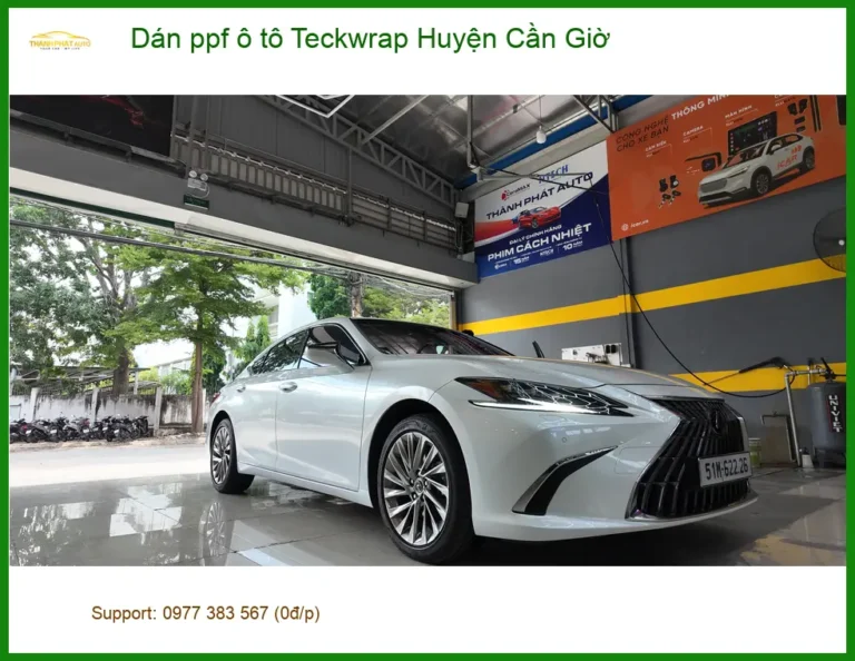 Địa Chỉ Dán PPF Ô Tô ppf ô tô Teckwrap Huyện Cần Giờ - Thi Công Chuyên Nghiệp