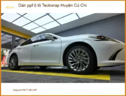Địa Chỉ Dán PPF Ô Tô ppf ô tô Teckwrap Huyện Củ Chi - Lắp Đặt Uy Tín TPHCM