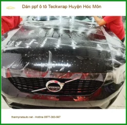 Trung Tâm Dán PPF Ô Tô Teckwrap Huyện Hóc Môn - Thi Công Chuyên Nghiệp