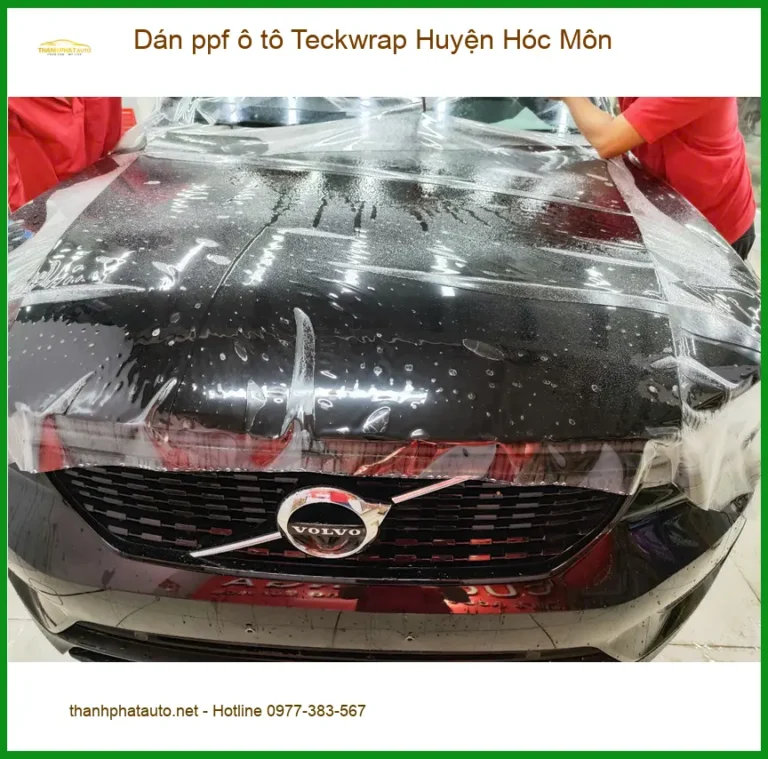 Trung Tâm Dán PPF Ô Tô Teckwrap Huyện Hóc Môn - Thi Công Chuyên Nghiệp