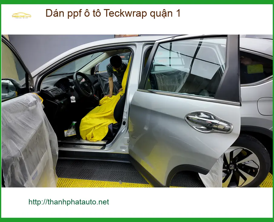 Trung Tâm Dán PPF Ô Tô ppf ô tô Teckwrap quận 1 - Thi Công Chuyên Nghiệp ảnh thực tế 2
