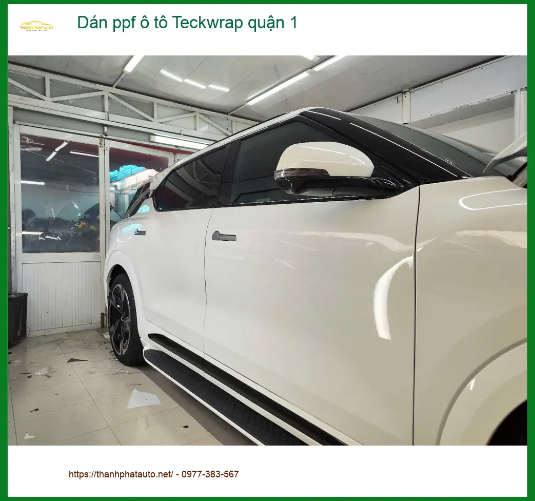 Trung Tâm Dán PPF Ô Tô ppf ô tô Teckwrap quận 1 - Thi Công Chuyên Nghiệp ảnh thực tế 3