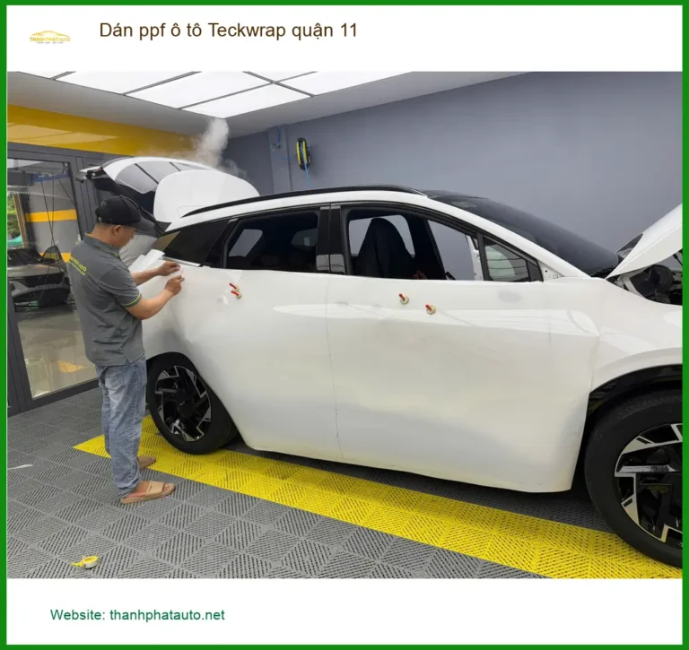 Trung Tâm Dán PPF Ô Tô ppf ô tô Teckwrap quận 11 - Thi Công Chuyên Nghiệp