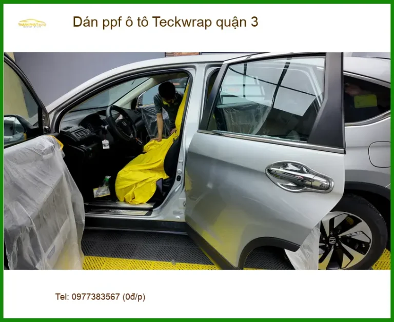 Trung Tâm Dán PPF Ô Tô ppf ô tô Teckwrap quận 3 - Thi Công Chuyên Nghiệp