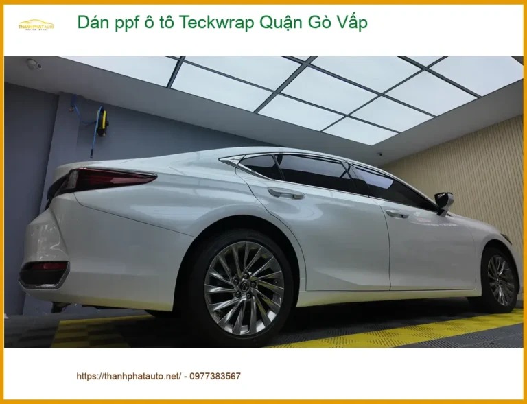 Trung Tâm Dán PPF Ô Tô ppf ô tô Teckwrap Quận Gò Vấp - Thi Công Chuyên Nghiệp