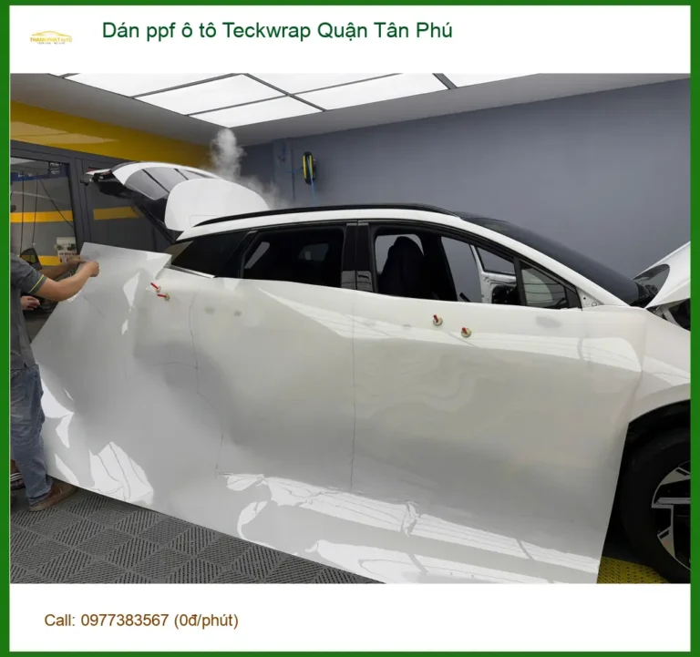 Trung Tâm Dán PPF Ô Tô ppf ô tô Teckwrap Quận Tân Phú - Thi Công Chuyên Nghiệp