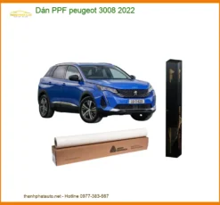 Dán Phim PPF Bảo Vệ Sơn Peugeot 3008 2022 - Địa Chỉ Lắp Đặt Uy Tín TPHCM