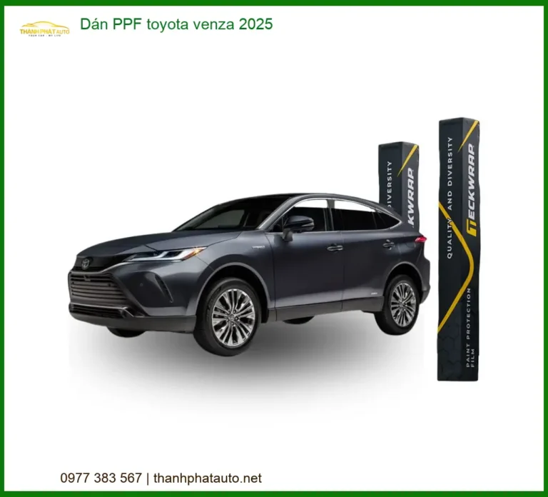 Dán Phim PPF Bảo Vệ Sơn Xe Toyota Venza - Địa Chỉ Lắp Đặt Uy Tín Giá Tốt TPHCM