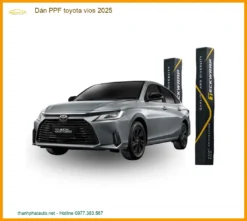 Dán Phim PPF Bảo Vệ Sơn Toyota Vios - Trung Tâm Thi Công Chính Hãng TPHCM