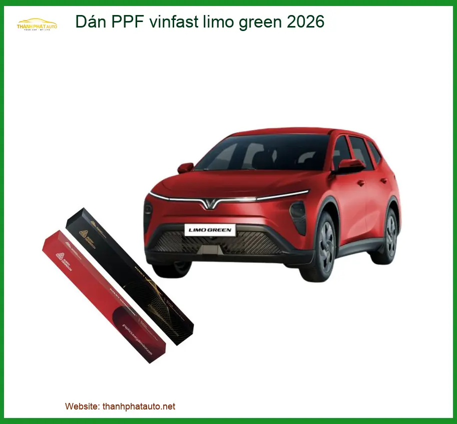 Dán PPF VinFast Limo Green 2026 - Trung Tâm Thi Công Chính Hãng TPHCM