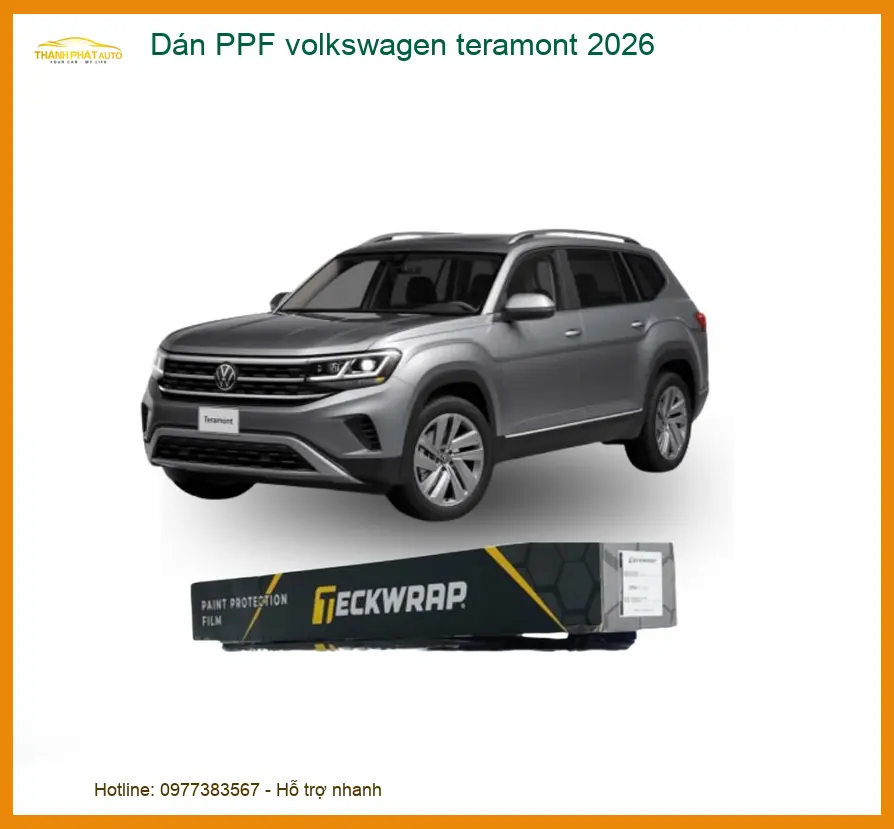 Dán PPF volkswagen teramont 2026