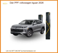 Dán PPF Volkswagen Tiguan 2026 - Địa Chỉ Thi Công Uy Tín TPHCM