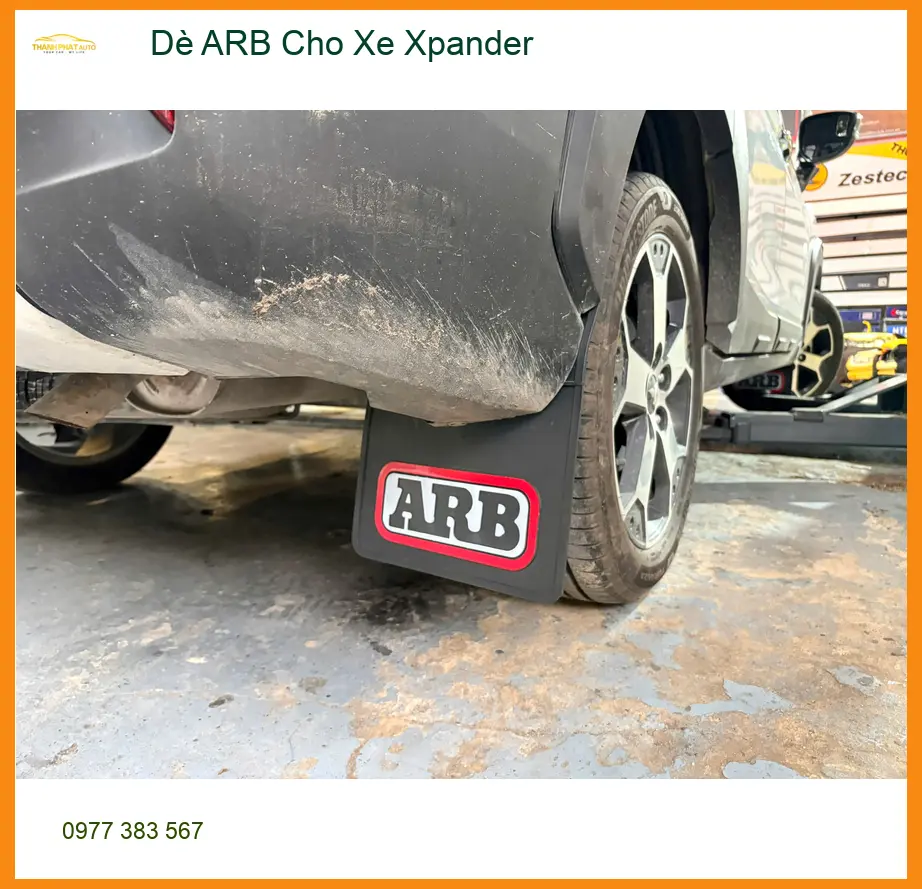 Chị Mai lắp dè ARB cho Xpander tại Quận 3 tránh sình lầy khi mưa ảnh thực tế 3