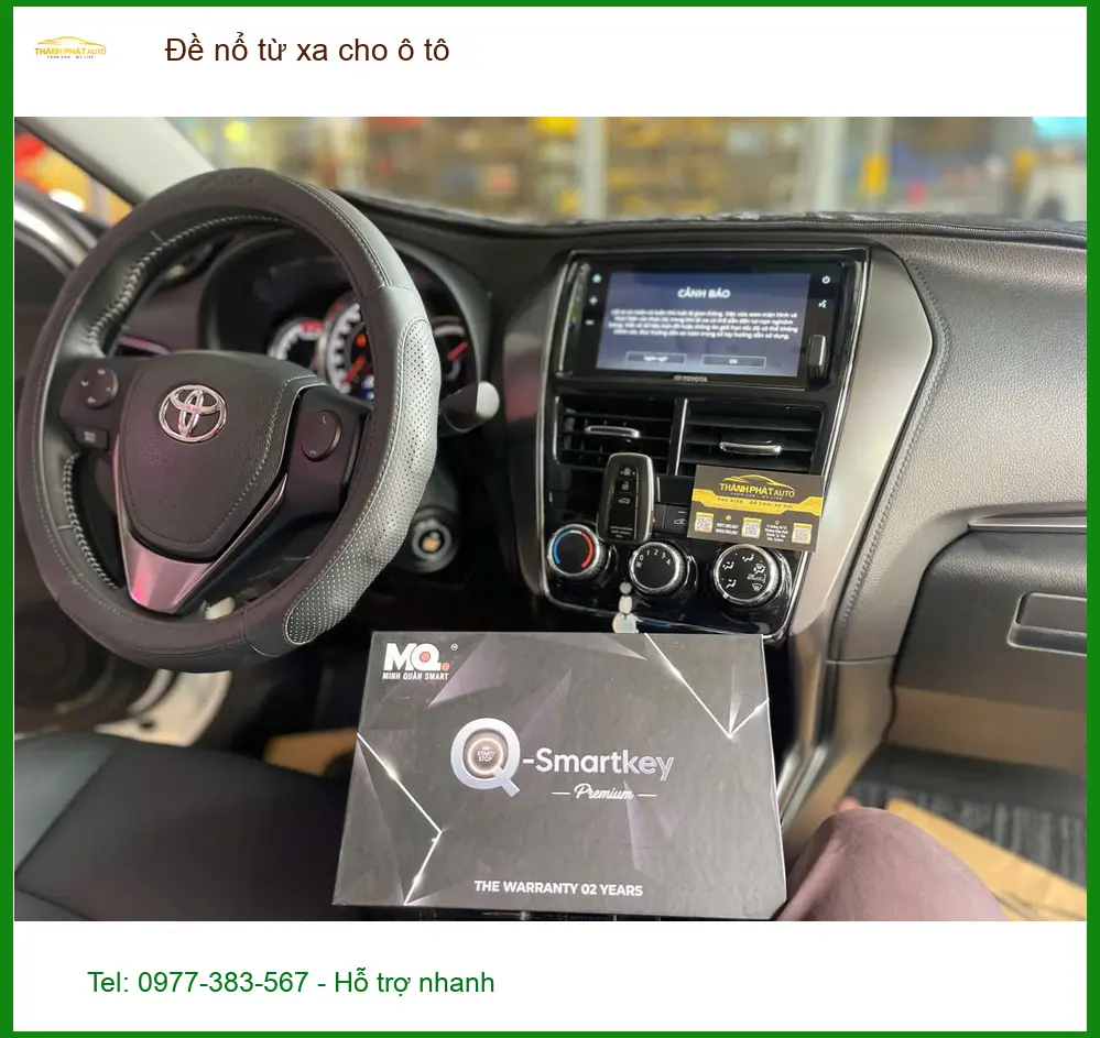 Bác Cường lắp đề nổ từ xa cho Suzuki XL7 tại Hóc Môn để xe mát trước khi đi làm ảnh thực tế 3