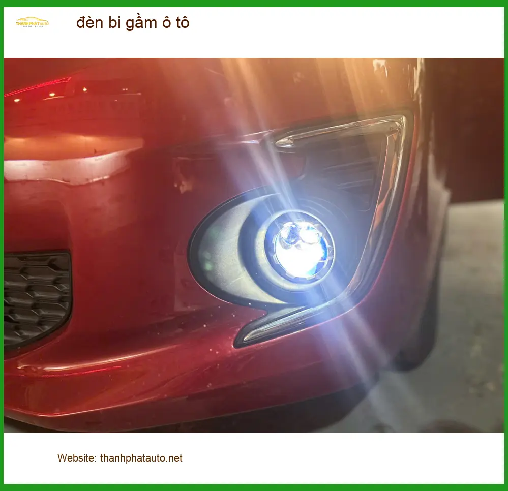 Anh Khải độ đèn bi gầm ô tô Suzuki Swift tại Quận 1 cho những chuyến đi đêm