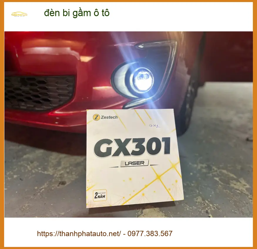 Anh Minh độ đèn bi gầm ô tô Hyundai Accent tại Quận 7 vì đèn zin yếu ảnh thực tế 3