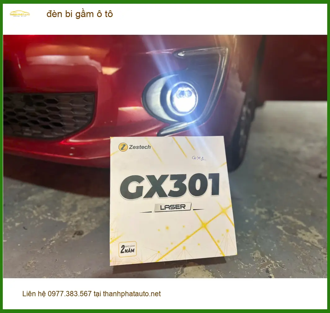 Anh Khải độ đèn bi gầm ô tô Suzuki Swift tại Quận 1 cho những chuyến đi đêm ảnh thực tế 4
