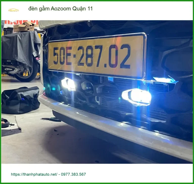 Địa Chỉ Lắp Đặt Độ Đèn Ô Tô đèn gầm Aozoom Quận 11 - Lắp Đặt Uy Tín TPHCM