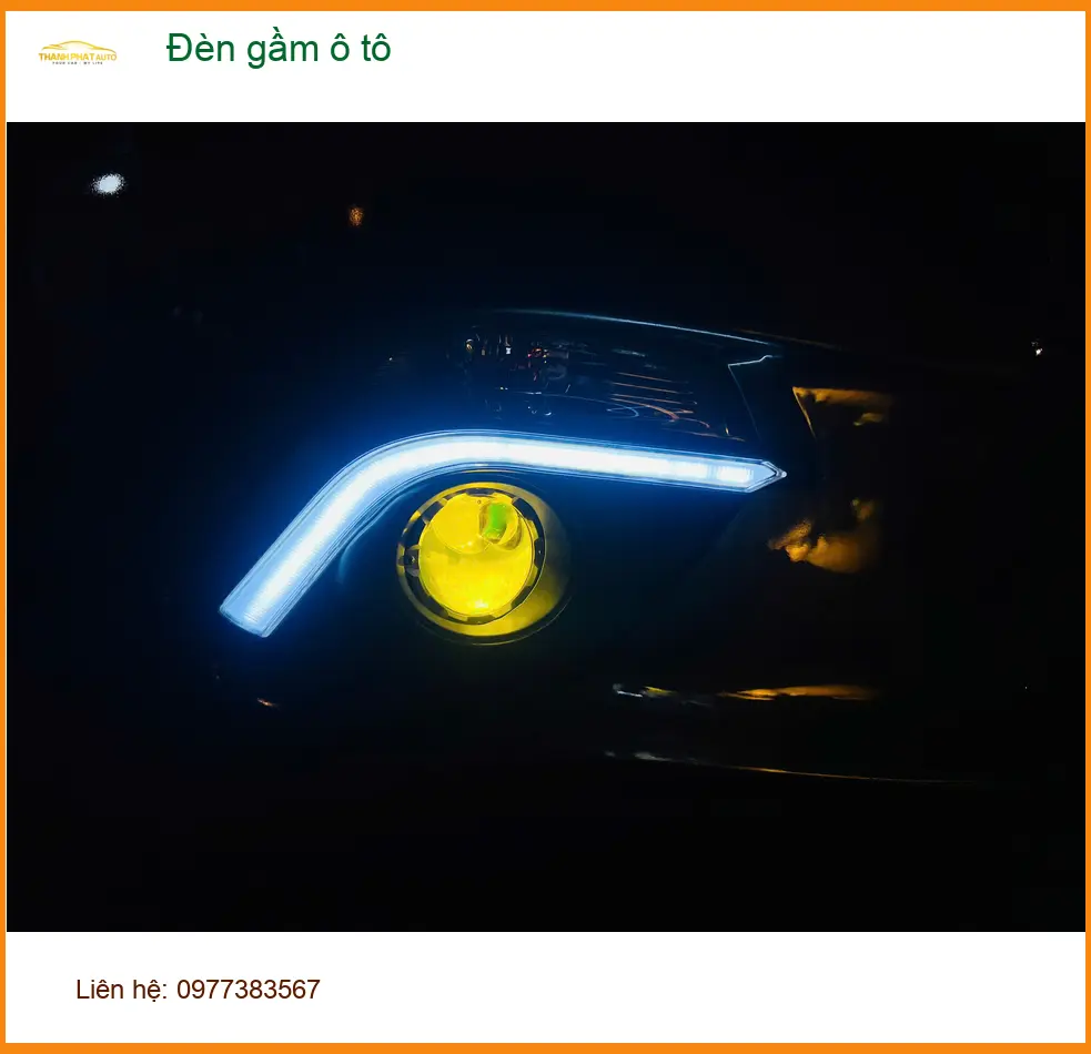 Chú Lộc lắp đèn gầm ô tô Honda CRV cải thiện tầm nhìn ban đêm tại Quận 2 ảnh thực tế 3