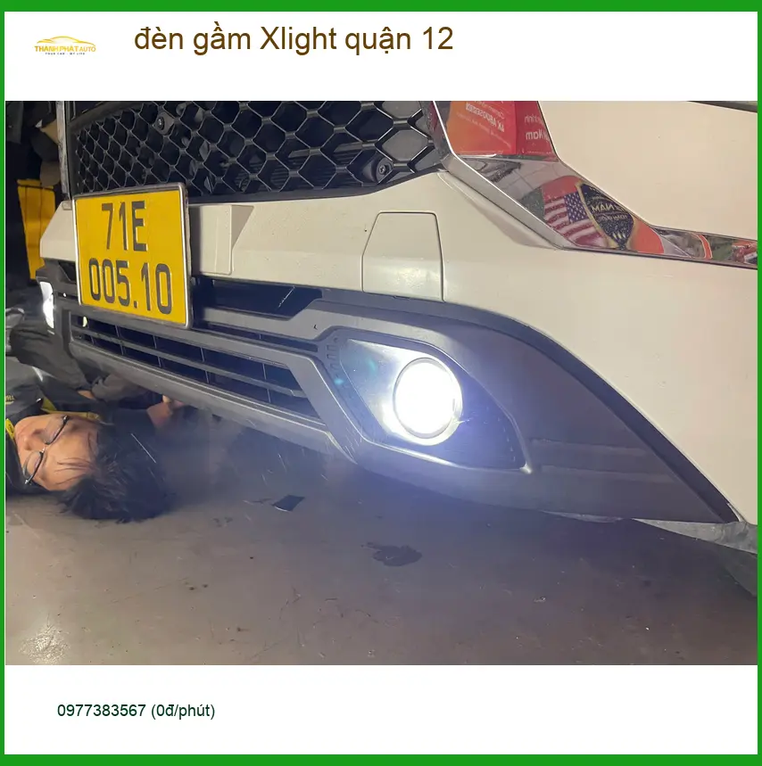 Trung Tâm Độ Đèn Ô Tô đèn gầm Xlight quận 12 - Nâng Cấp Chính Hãng