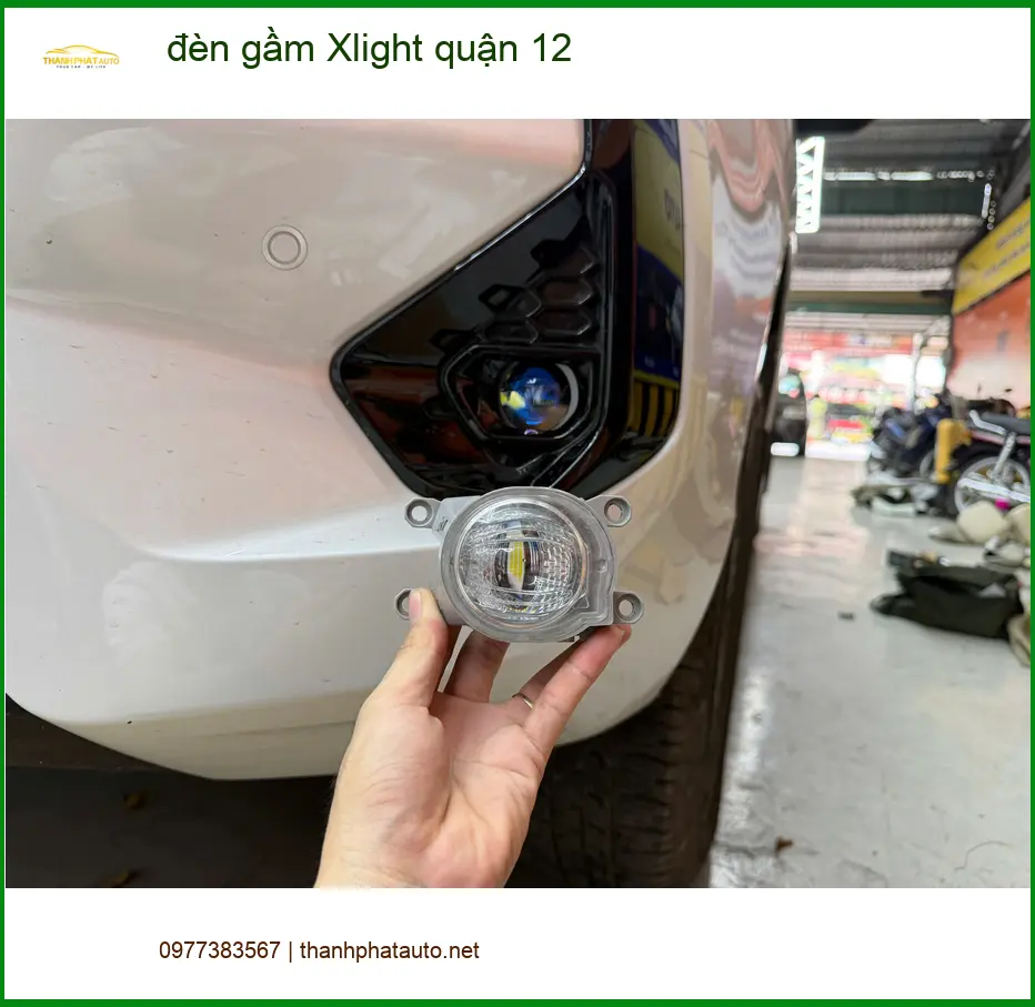 Trung Tâm Độ Đèn Ô Tô đèn gầm Xlight quận 12 - Nâng Cấp Chính Hãng ảnh thực tế 2