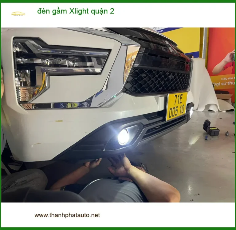 Địa Chỉ Lắp Đặt Độ Đèn Ô Tô đèn gầm Xlight quận 2 - Lắp Đặt Uy Tín TPHCM