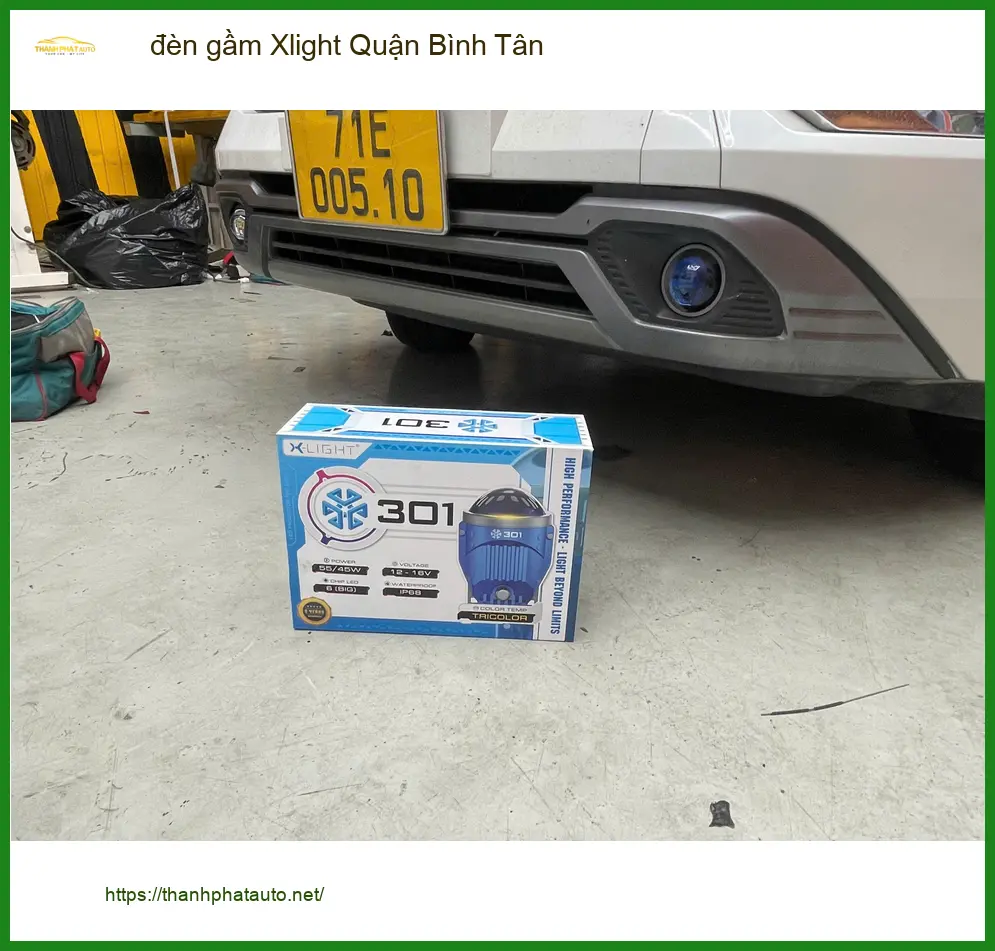 Trung Tâm Độ Đèn Ô Tô đèn gầm Xlight Quận Bình Tân - Lắp Đặt Uy Tín TPHCM ảnh thực tế 3