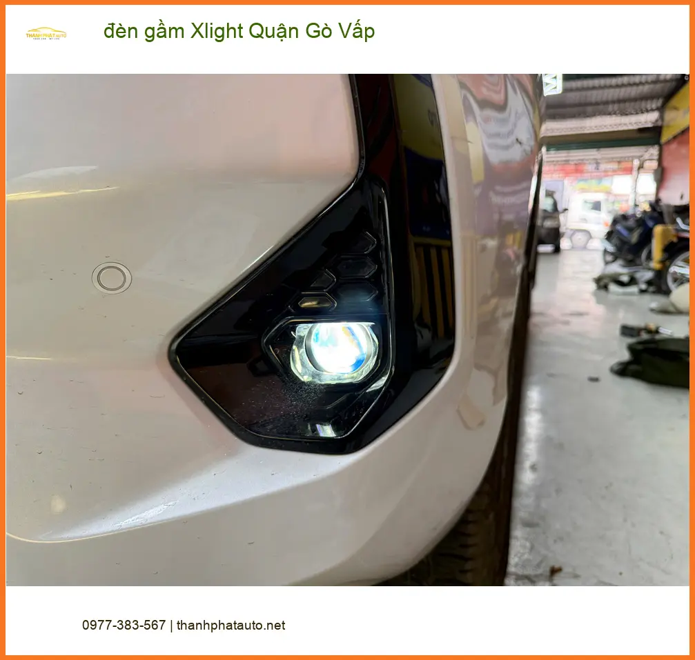 Trung Tâm Độ Đèn Ô Tô đèn gầm Xlight Quận Gò Vấp - Nâng Cấp Chính Hãng ảnh thực tế 2
