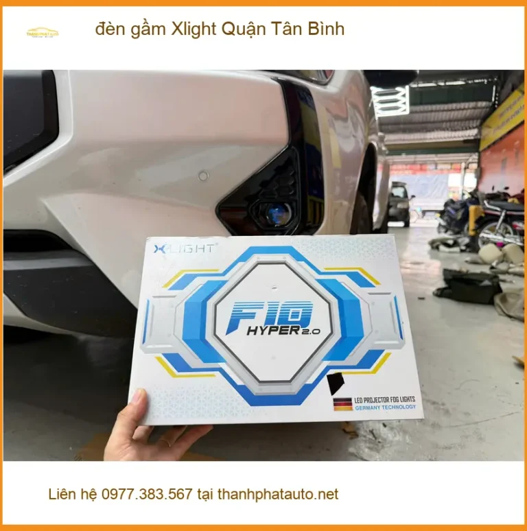Nơi Độ Đèn Ô Tô đèn gầm Xlight Quận Tân Bình - Lắp Đặt Uy Tín TPHCM