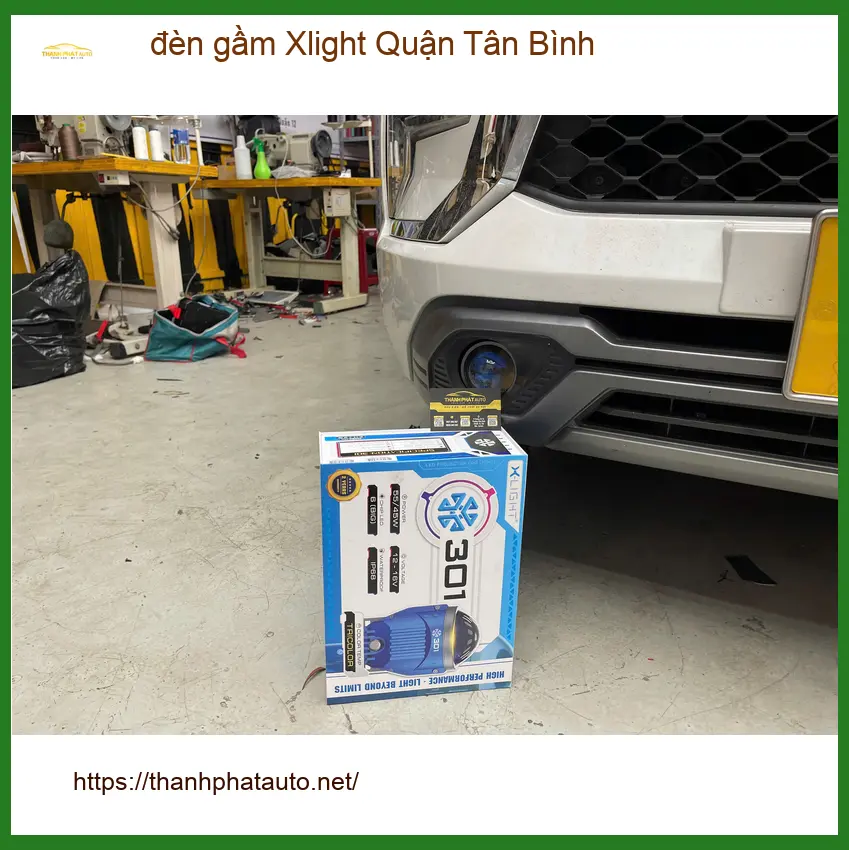 Nơi Độ Đèn Ô Tô đèn gầm Xlight Quận Tân Bình - Lắp Đặt Uy Tín TPHCM ảnh thực tế 2
