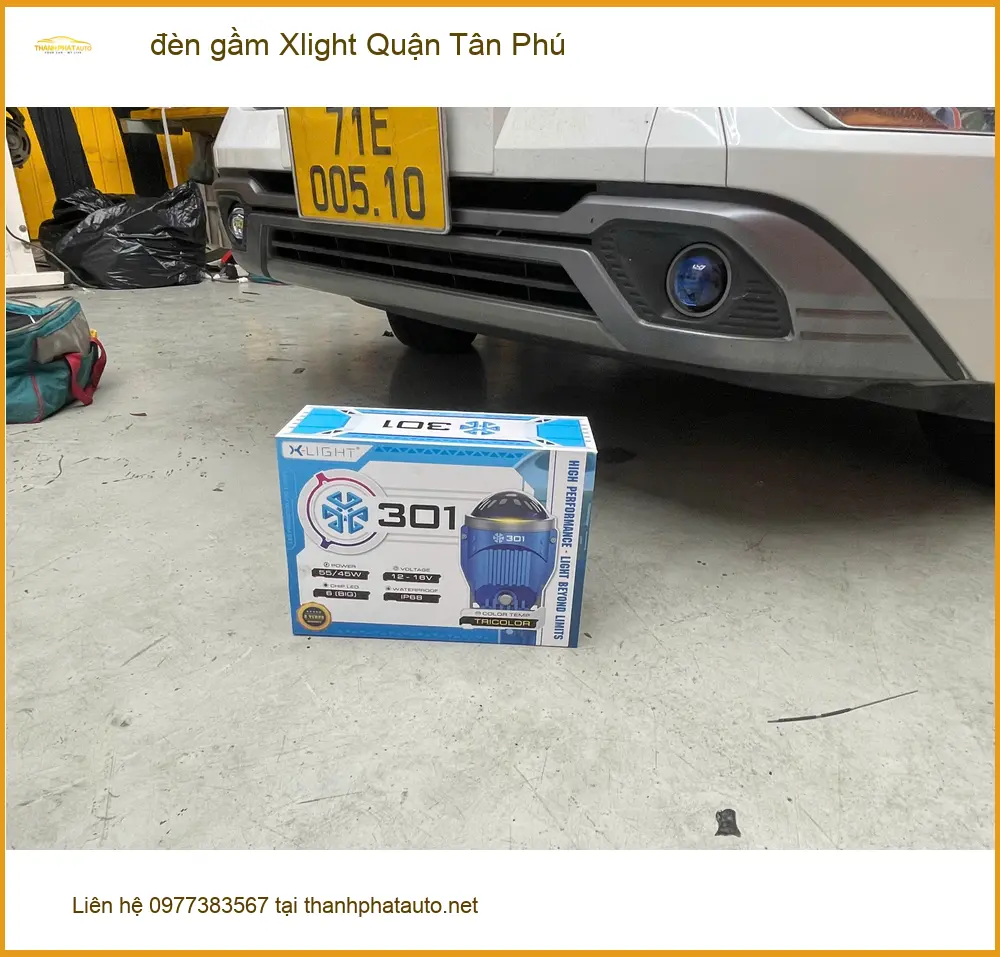 Địa Chỉ Độ Đèn Ô Tô đèn gầm Xlight Quận Tân Phú - Lắp Đặt Uy Tín TPHCM ảnh thực tế 2