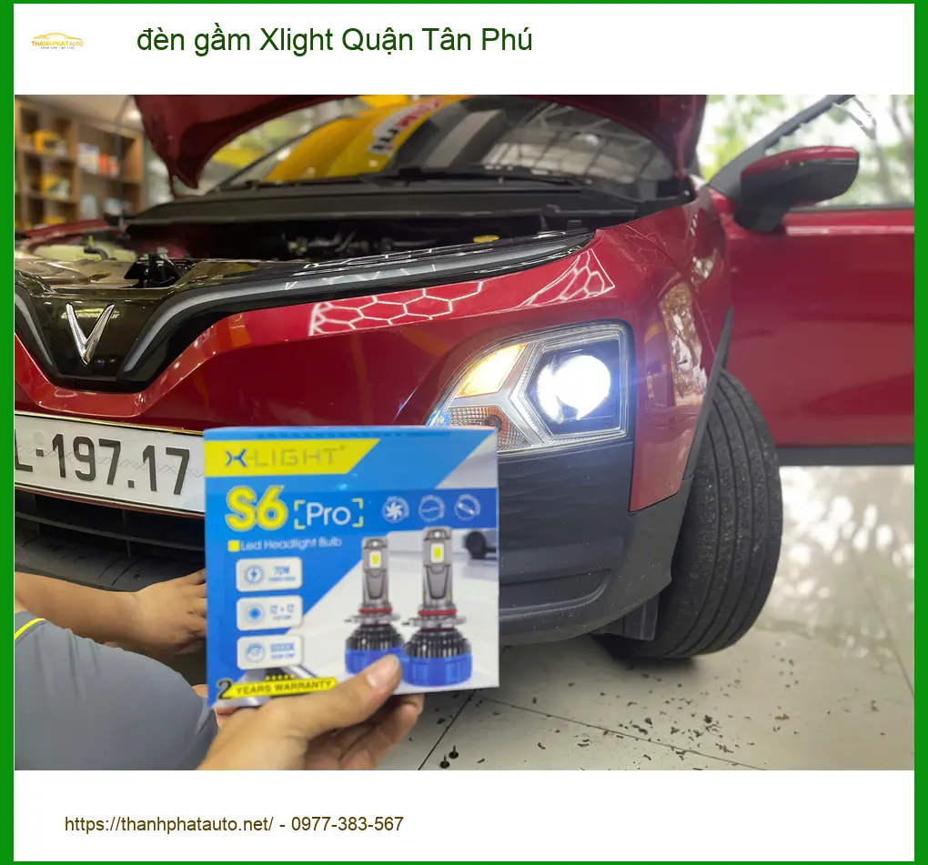 Địa Chỉ Độ Đèn Ô Tô đèn gầm Xlight Quận Tân Phú - Lắp Đặt Uy Tín TPHCM ảnh thực tế 3