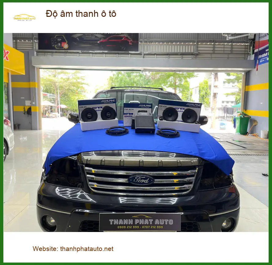 Anh Quang độ âm thanh ô tô Hyundai Creta tại Quận 4 để nghe nhạc hay hơn trên đường đi làm ảnh thực tế 3