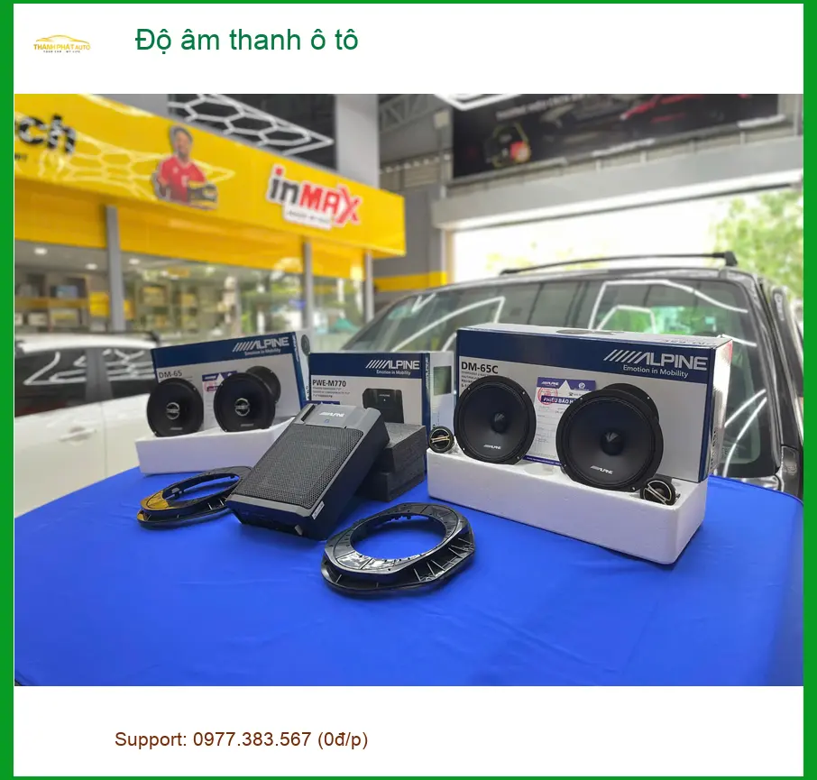 Anh Khải độ âm thanh ô tô cho Hyundai Elantra tại Củ Chi để nghe nhạc hay hơn